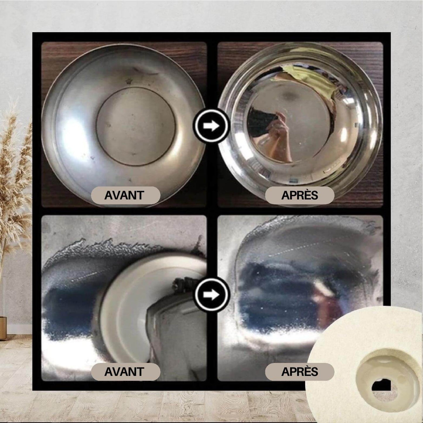 Provides a luxurious feel to every surface